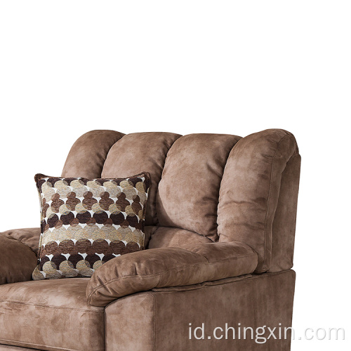 Sofa Kain Sectional Set Perabotan Sofa Ruang Tamu Satu Tempat Duduk